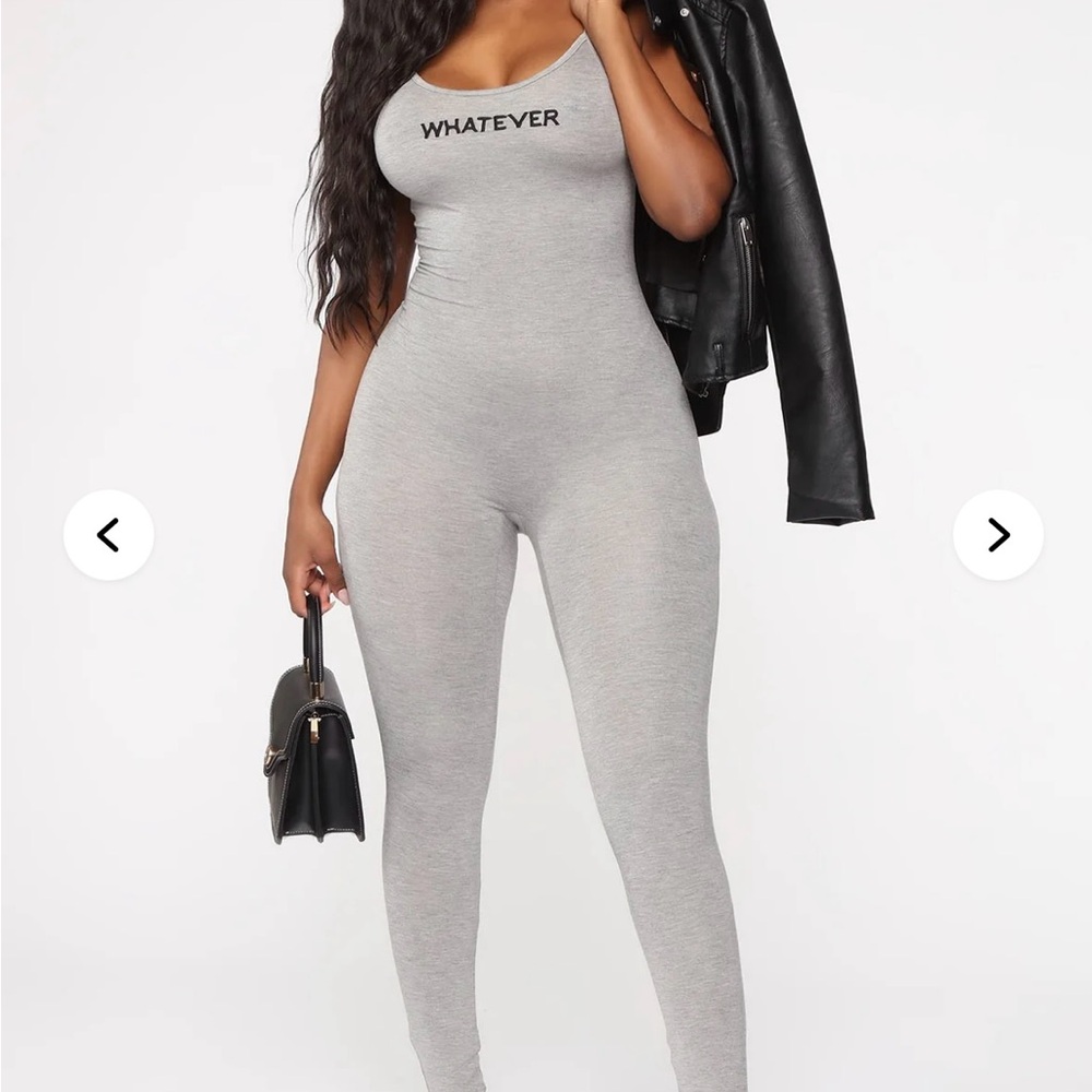 Gray Women's Jumpsuit